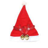 LUXURY VELVET REINDEER SANTA HAT FOR XMAS_CWAJE05369