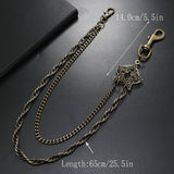 HIP HOP PUNK DOUBLE CHAIN PANTS CHAIN_CWMM4823