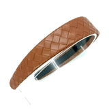 COUNTRY STYLE PU LEATHER CROSS WEAVE HEADBAND_CWAHA6340