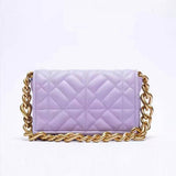POPULAR THICK CHAIN CROSSBODY SHOULDER DIAMOND BAG_CWAB3422