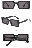 BASIC SIMPLE SQUARE SUNGLASSES_CWASG0091