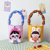 COZY PADDED CARTOON HANDBAG KIDS GIFT_CWAB5591