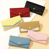 Color Blocking Minimalist Large Capacity Wallet_Cwab1609