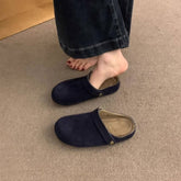 LEATHER PLATFORM CLOG MULES FOR WOMEN_CWSHF0096