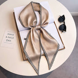 Women¡¯S Long Silk Scarf ? Stylish Neck Accessory_Cwasc03144