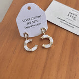 SMALL FRESH C SHAPED EARRINGS_CWAJE2016