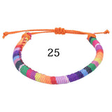 BOHEMIAN ETHNIC STYLE COLORFUL HANDWOVEN BRACELET_CWMM0538