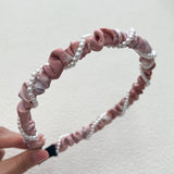SIMPLE PINK INK DYED HEADBAND_CWAHA2858