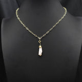 Womens High-End Vintage Pearl Necklace