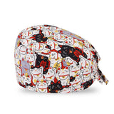 PURE COTTON OPERATING ROOM HANGING MASK HAT_CWAH3386