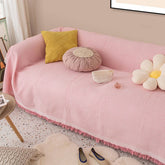 CUTE PINK COUCH COVER FULL WRAP BLANKET_CWMM9642