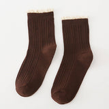AUTUMN AND WINTER COLLEGE STYLE MID TUBE SOCKS_CWMS0980