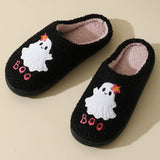 HALLOWEEN CUTE GHOST STYLE WARM COTTON SLIPPERS_CWMM3067