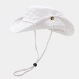 FOLDABLE WASHED COTTON FISHERMAN HAT FOR OUTDOOR_CWAH3791