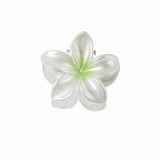 CANDY COLOR PLUMERIA HAIR CLAW SWEET FLORAL CLIP_CWMM4985