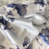 SILKY SATIN LONG SCARF SHAWL VERSATILE WRAP_CWASC0530