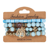 HAND BEADED BOHEMIAN TREE OF LIFE BRACELET_CWAJE2220