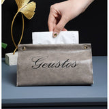 LIGHT LUXURY CAR HOUSEHOLD LEATHER TISSUE BOX_CWMM2259