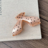FRENCH POLKA DOT NEW HIGH END HAIR CLIP_CWAHA2368