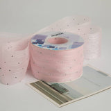 SILVER DOT HOT DIAMOND RIBBON BOW DIY RIBBON_CWMM5773