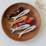 Acetate Floral Fish Clip Sweet Small Hairpin_Cwaha08231