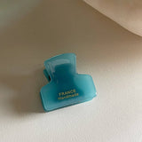 MINIMALIST GOLD TONE MINI TORTOISE HAIR CLAW_CWAHA4016