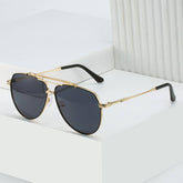 LARGE LENS AVIATOR SUNGLASSES UNISEX_CWASG0285