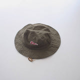 FASHION CHILDRENS SIMPLE LETTER LOGO BUCKET HAT_CWAH2867