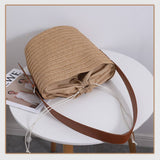 Women New Versatile Shoulder Woven Bag_Cwab1879