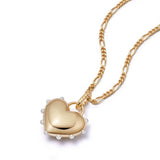 TEMPERAMENT PEARL HEART PENDANT NECKLACE_CWMM5345