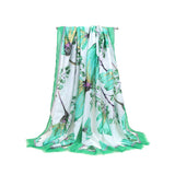 SATIN GOLD TRIMMED SCARF FOR WOMEN SHAWL_CWASC0685