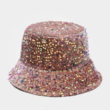 ALL MATCH SEQUINED PERSONALITY STREET BUCKET HAT_CWAB2929