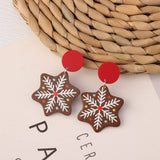 SWEET GIRL COLORFUL FLOWER ACRYLIC EARRINGS_CWAJE3993