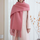 COZY SOLID SCARF WINTER THICK WARM WRAP_CWASC2692
