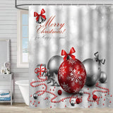 HOT SALE CHRISTMAS WATERPROOF SHOWER CURTAIN_CWMM1808