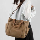 RETRO CANVAS BAG MESSENGER BAG TOTE BAG_CWAB1282