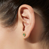 Trendy Natural Stone Stud Earrings For Women