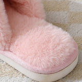 CROSS STYLE FAUX RABBIT FUR SLIPPERS FOR WOMEN_CWSHS0283