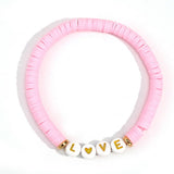 Valentine'S Day Polymer Clay Stacking Bracelet_Cwab4628