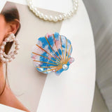 SMALL FRESH PEARL SHELL DOPAMINE AESTHETIC HAIRPIN_CWAHA1503