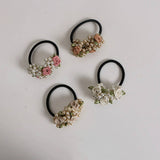 CUTE FLORAL PEARL HAIR TIE FOR SWEET GIRLS_CWAHA6878