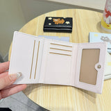 Cute Cartoon Mini Pu Wallet For Students_Cwab06243