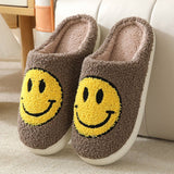 CUTE CARTOON SMILING FACE FABRIC SLIPPERS_CWSHS0254