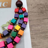 BOHEMIAN COLORFUL WOODEN BEADS NECKLACE_CWMM4849