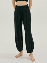 Stretch Elastic High Waist Casual Straight Pants