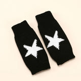ACRYLIC STAR ARM SLEEVES WARM FINGERLESS DESIGN_CWAG0085