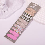 FLORAL EMBROIDERED BB CLIP SET FRESH CUTE_CWAHA6703