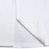 FASHION SOLID COLOR HIPWRAPPED FLARED SLEEVE DRESS_CWDMD3663