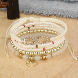 COLORFUL MULTI LAYER ELASTIC RICE BEAD BRACELET_CWAHA2469