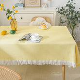 White Round Tablecloth For Desk Or Decor_Cwmm9635